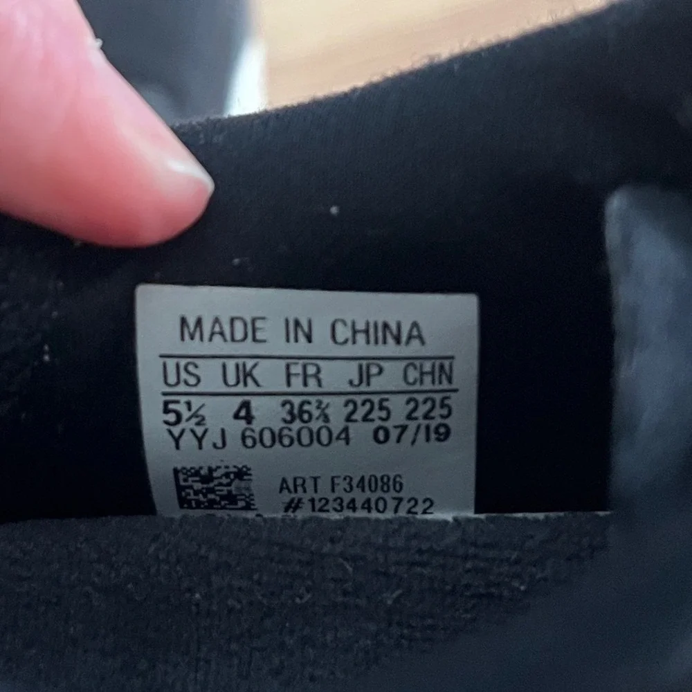 Adidas‎ Solar Boost 5.5 Womens Black Grey Running Shoes F34086 athletic comfort